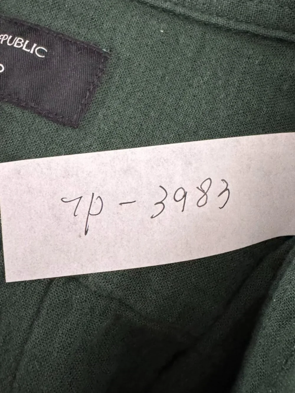 Banana Republic Standard Fit Double Weave Shirt Mens 2XL Green NWT TP-3983